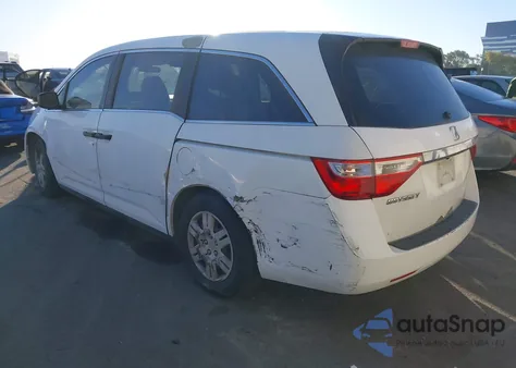 2013 Honda Odyssey Lx from USA, damaged, VIN 5FNRL5H24DB034208